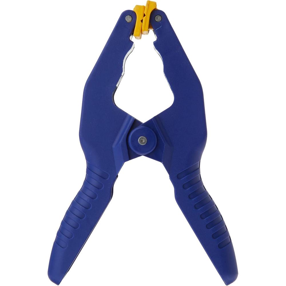 IRWIN Tools QUICK-GRIP Resin Spring Clamp, 2-inch (58200) , Blue