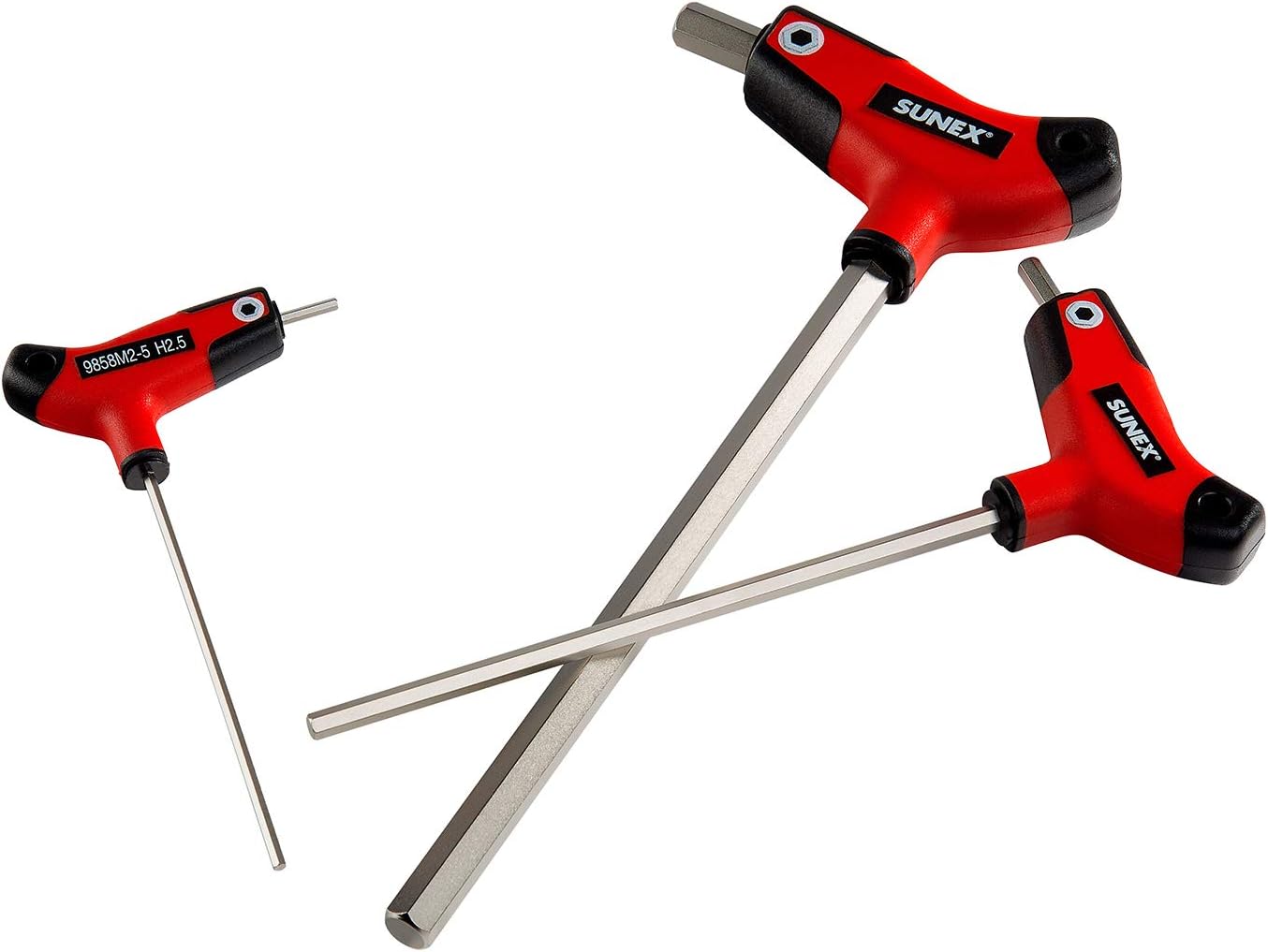 Sunex Tools 9858M 8 pc. T Handle, Hex, Metric Hex Key Set