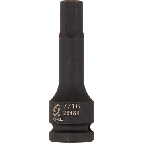 Sunex 26484 1/2" Drive 7/16" Hex Impact Socket