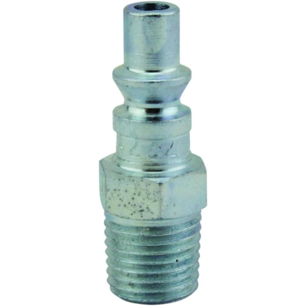 Milton 777BK 1/4" MNPT A-Style Plug