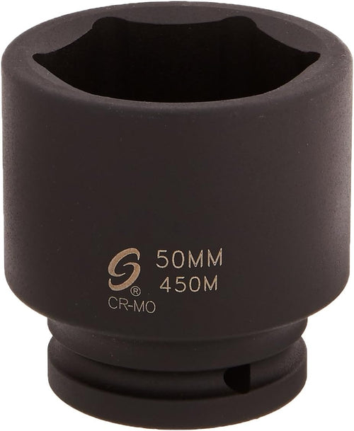 Sunex Tools 450M 3/4" Drive Standard 6 Point Metric Impact Socket 50mm