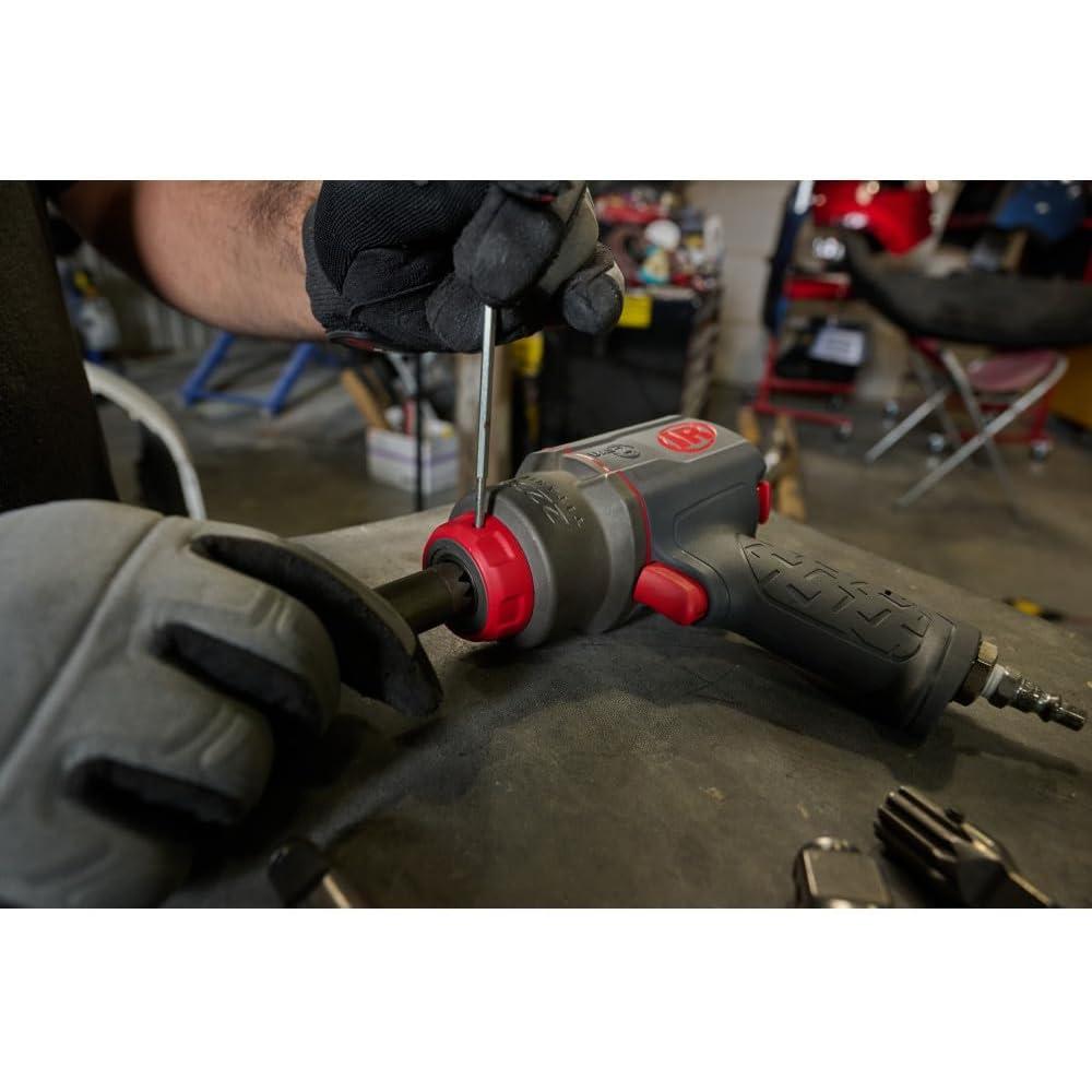 Ingersoll Rand 2236QTiMAX-2 Clé à chocs silencieuse à enclume allongée 1/2" Dr. x 2" avec système DXS Drive XChange, 1 500 pi-lb, 7 500 tr/min
