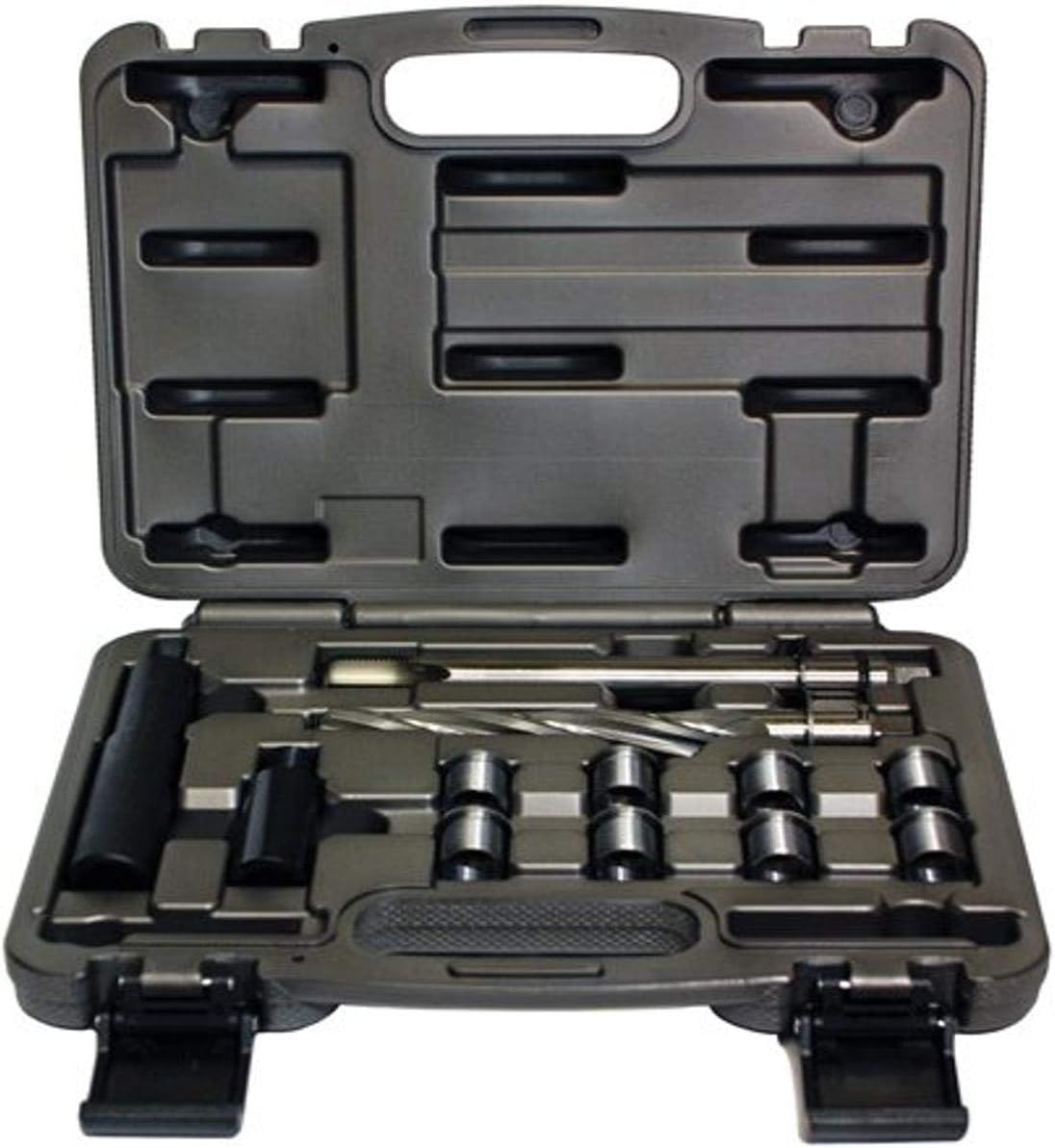 ATD Tools 5410 Ford Triton Spark Plug Thread Repair Kit with carrying case and all included components
