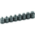 Grey Pneumatic 1308P 1/2" Drive 8 Pc. Pipe Plug Socket Set