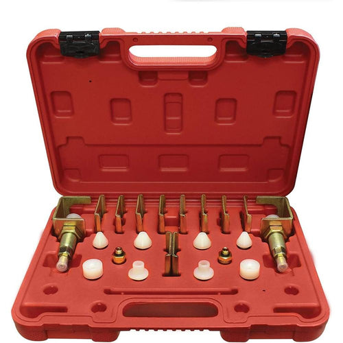 Mastercool 69925 Kit d'adaptateur de test de rinçage et de fuite multiple automobile pour machine de rinçage