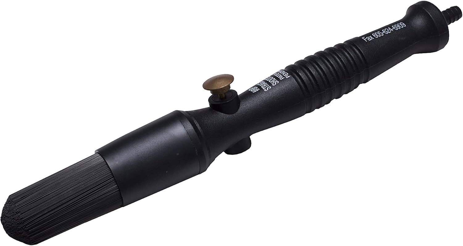 Lisle 89680 STRAIGHT SHOOTER #8 FLOW-THRU BRUSH WITH VALVE