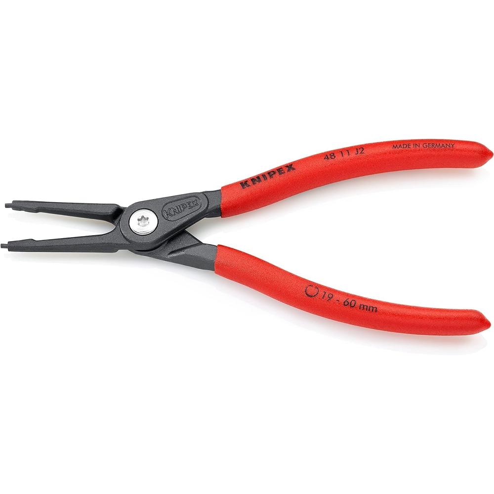 Knipex 48 11 J2 Precision Circlip Pliers-Internal Straight-Size 2