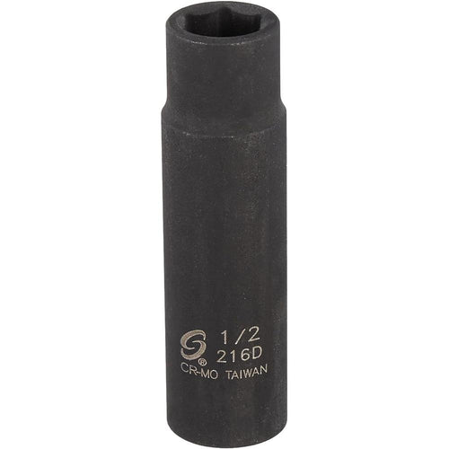 Sunex 216d 1/2-Inch Drive 1/2-Inch Deep Impact Socket