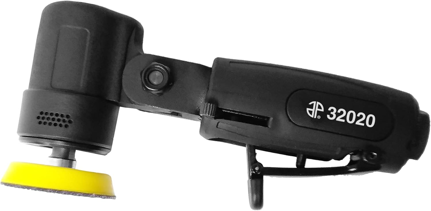 Astro Pneumatic 32020 ONYX FLEX-HEAD 2" MICRO AIR SANDER, 0.35 HP, UP TO 19,000 RPM