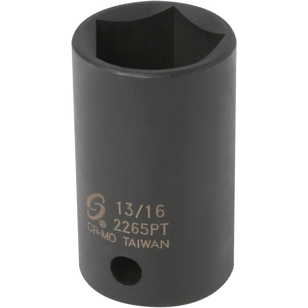 Sunex Tools 2265PT 1/2 in. Drive 13/16 in. 5-Point Impact Socket