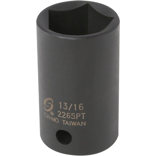 Sunex Tools 2265PT 1/2 in. Drive 13/16 in. 5-Point Impact Socket