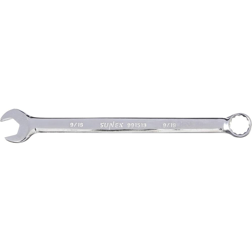Sunex Tools 991518A 9/16" Full Polished Combination Wrench