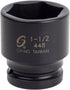 Sunex Tools 0448 3/4 in. Drive 1-1/2 in. Impact Socket