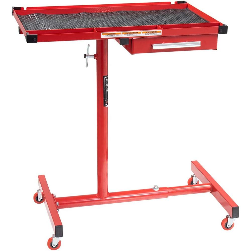 Sunex 8019 Heavy Duty Adjustable Work Table with Drawer