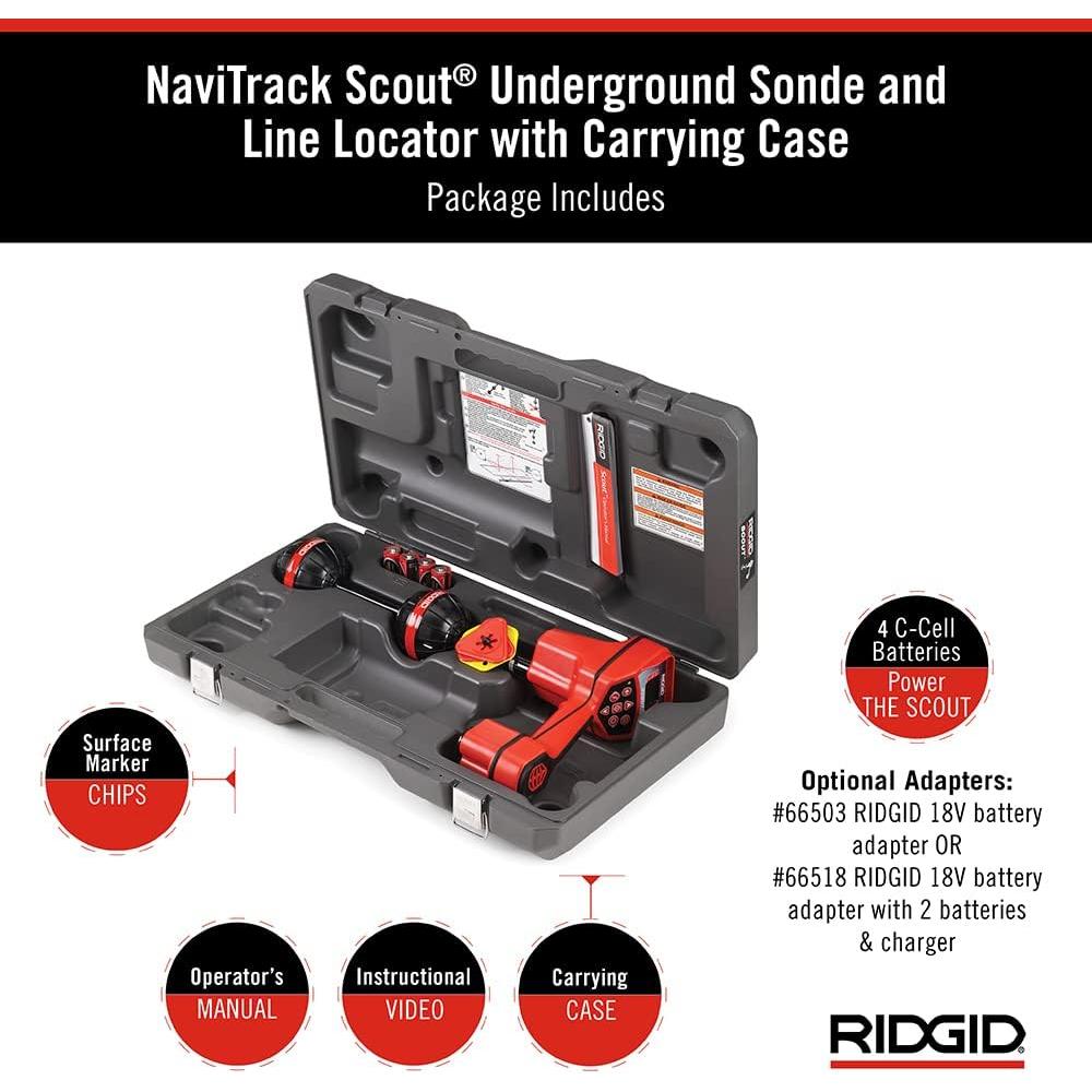 Ridgid 19238 Navitrack Scout Locator