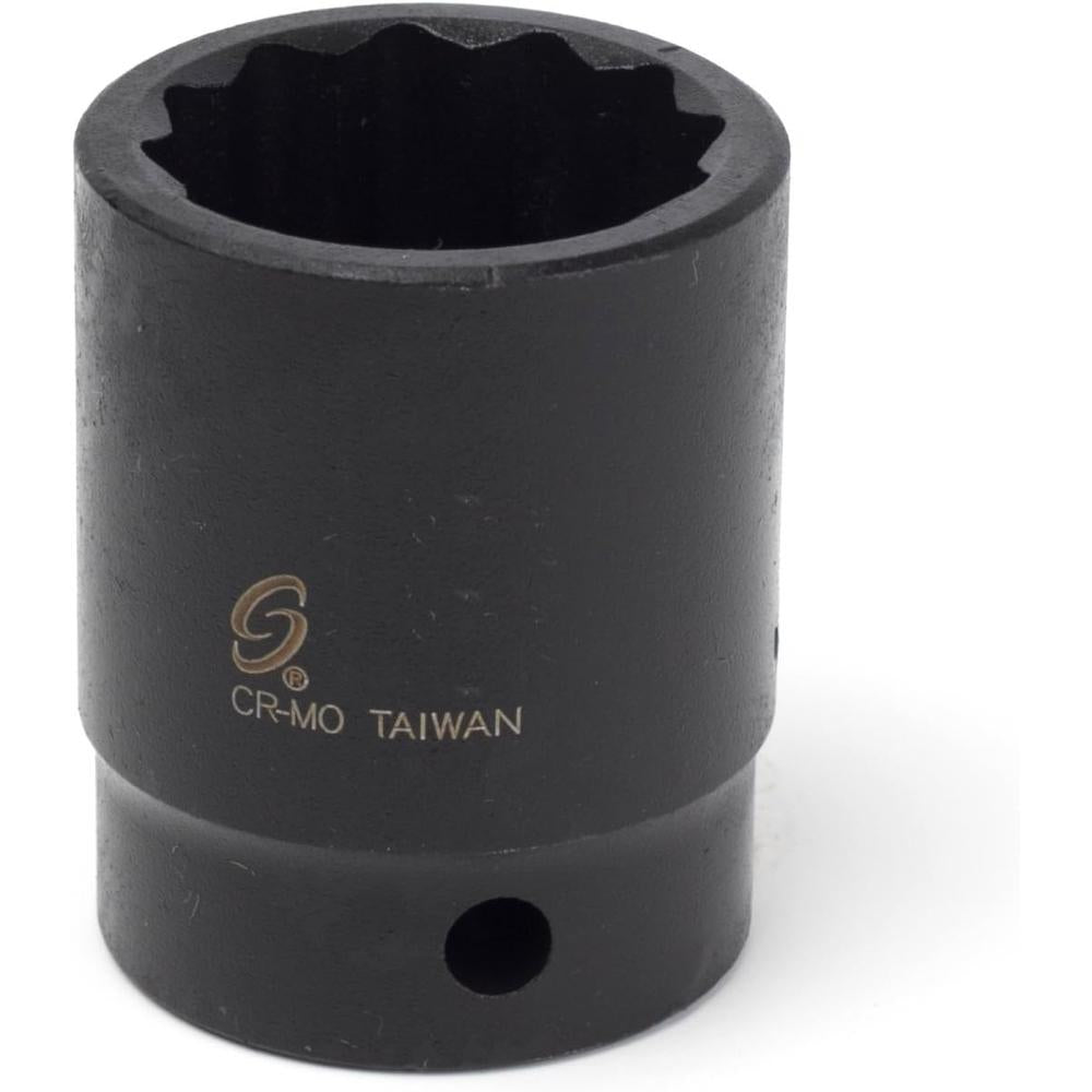 Sunex Tools 227ZM 1 in." Drive 27-mm 12 Point Impact Socket