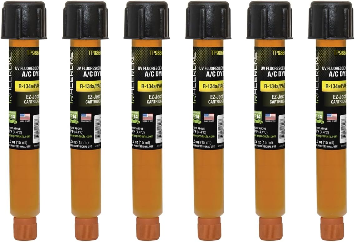Cartouche Tracerline TP9860-P6 EZ-Ject R-134a/PAG (lot de 6)