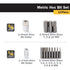 Titan Tools 16112 13 Pc. Metric Hex Bit Set
