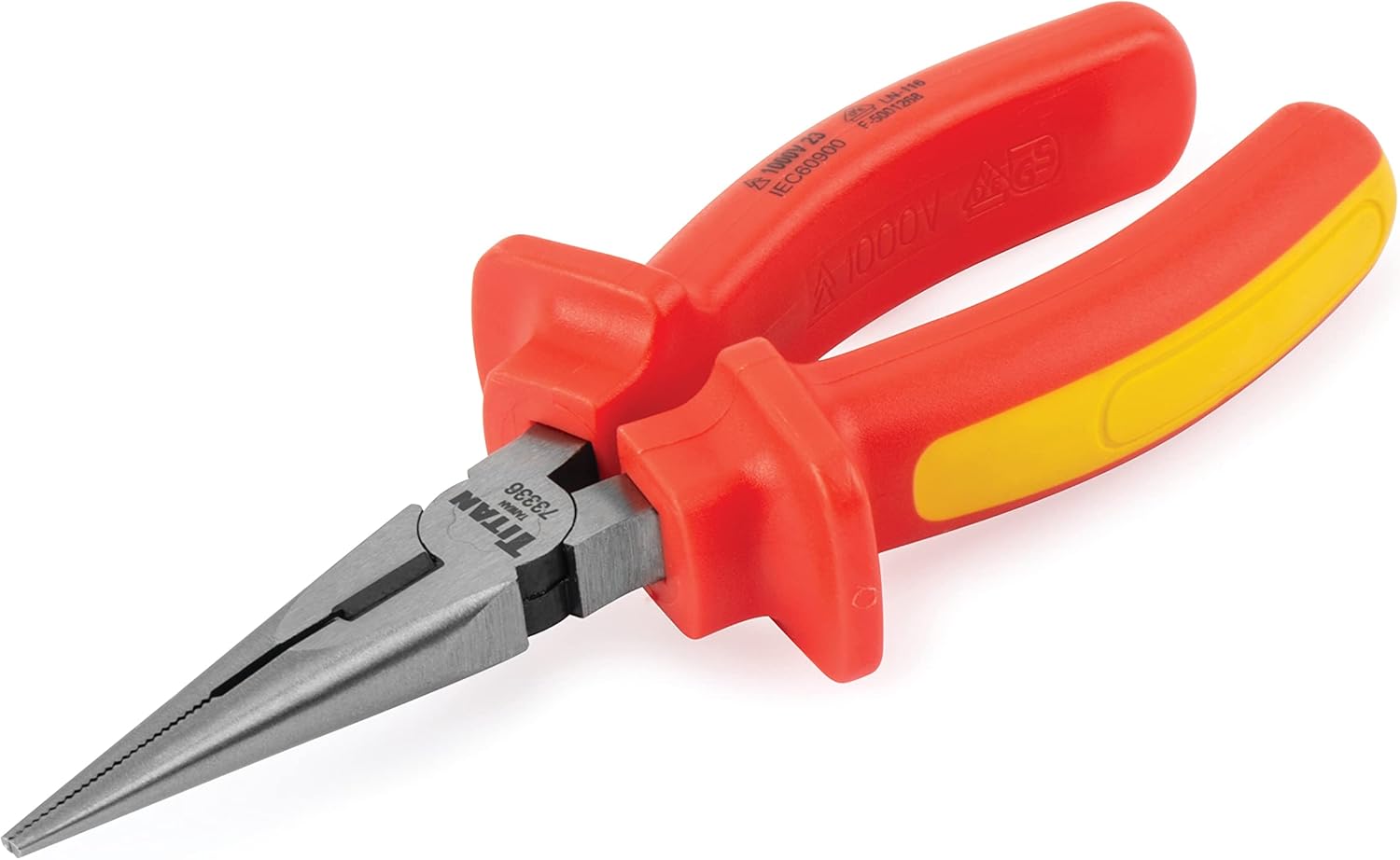 Titan Tools 73336 6" Insulated Long Nose Pliers