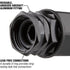 Flexzilla Pro Water Hose Reusable Fitting. Female. 5/8 in. - RP900625F