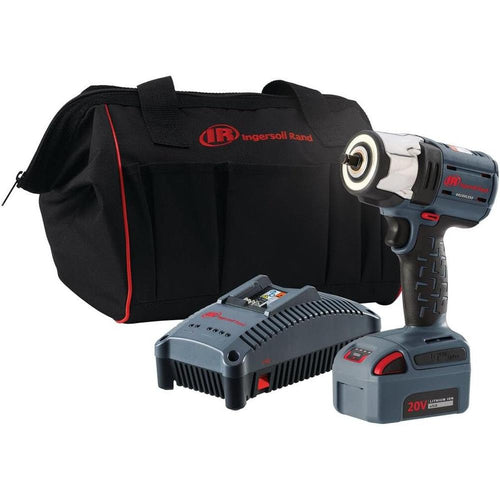 Ingersoll Rand W5132-K12 IQv20 Series Cordless Impactool Kit, 3/8 Inch