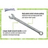 Williams JHW1238SC Super Combo Combination Wrench, 1-3/16"