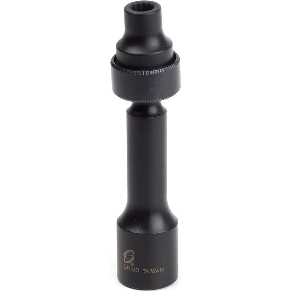Sunex Tools 208ZUMDL 1/2" Dr. 8mm 12 Pt Driveline Socket