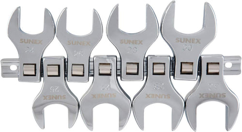 Sunex Tools 9730A - Ensemble de 8 clés à molette métriques géantes à entraînement 1/2"