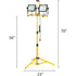 Twin 14.000 Lumen 120 SMD LED Super Bright FLOODLIGHTS Job SITE Work Light with Detachable Tripod LF240ST