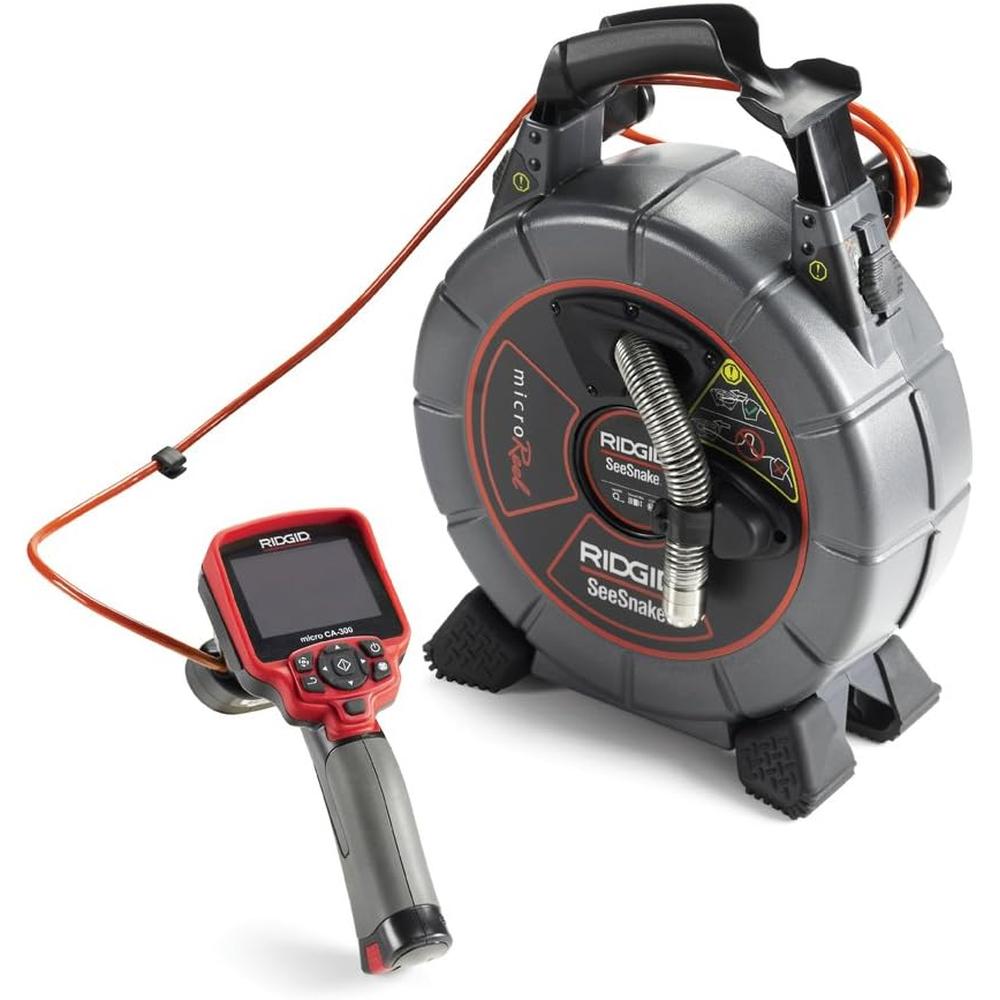 Ridgid 40798 Seesnake Microreel Video Inspection System, 100 Ft. Cable Length