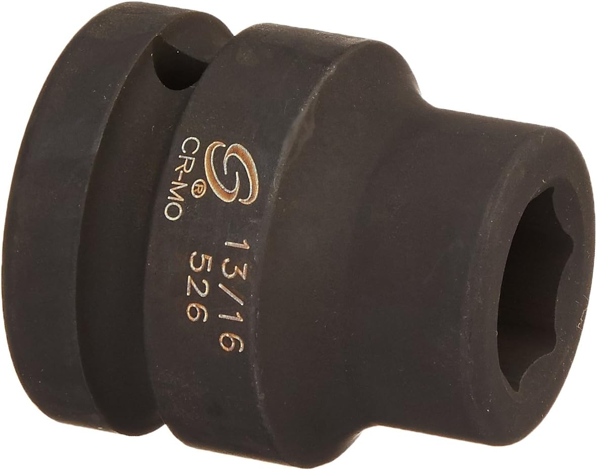 Sunex Tools 0526 1 in. Drive 13/16 in. Impact Socket
