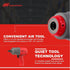 Ingersoll Rand 2236QTIMAX 1/2" Dr. Standard Anvil Quiet Impact Wrench with DXS Drive XChange System, 1500 Ft-Lb, 7500 RPM