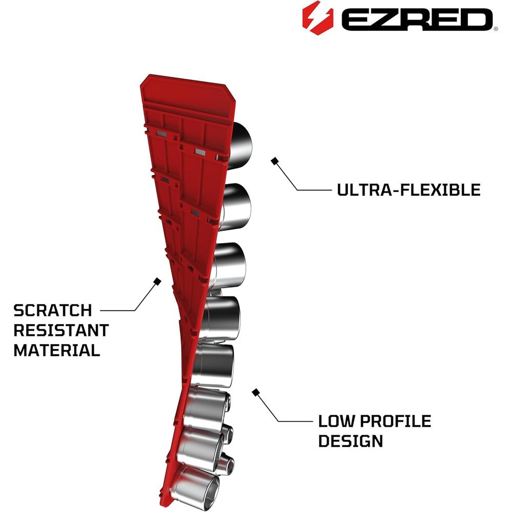 Porte-douille magnétique flexible EZRED FSR18-R 3/8"