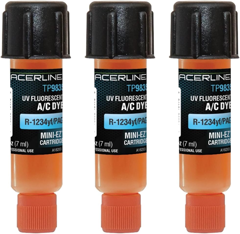 Tracerline TP9835-P3 Dye,A/C,R1234Yf,Pag,Mez,3X.25Oz