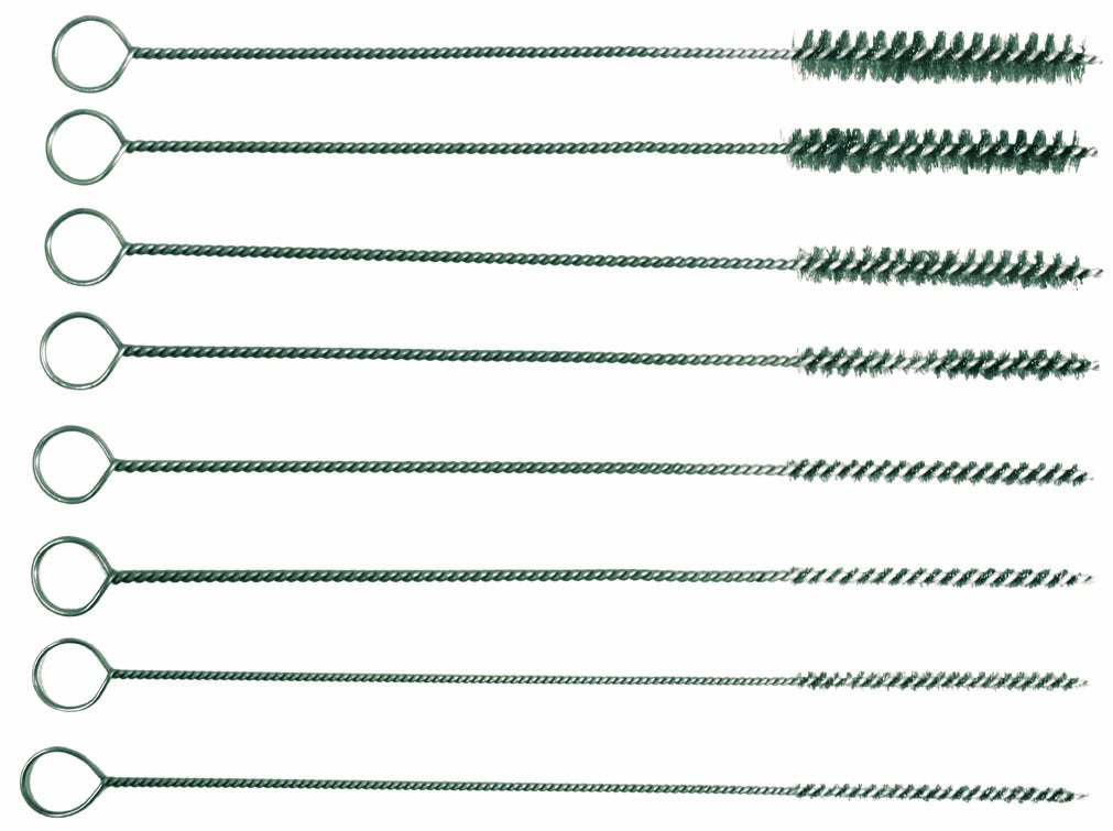 IPA Tools 8087 Micro Bore And Valve-Guide Brush Set (Stainless Steel)