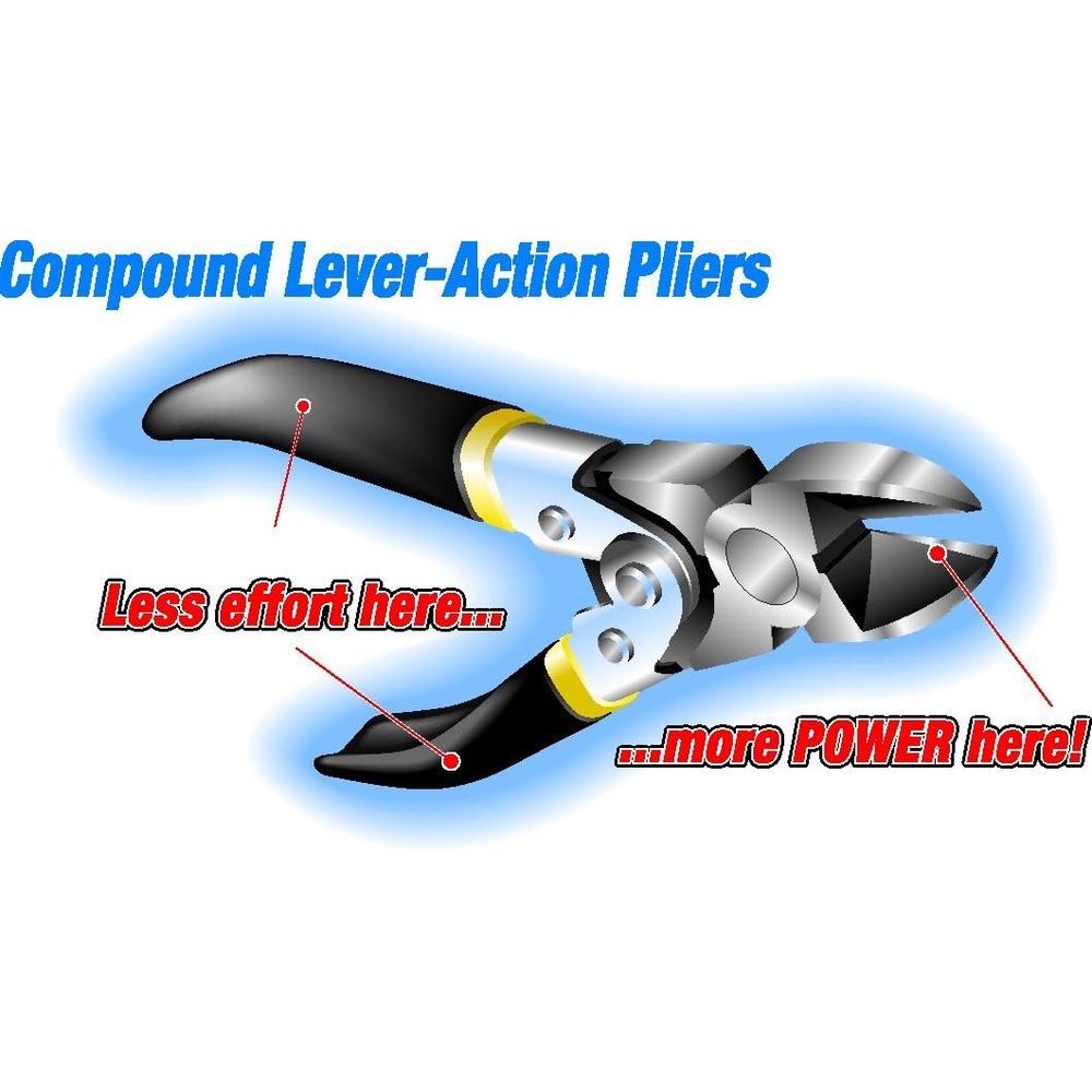 Titan Tools 11412 7-1/2 In. Compound Diagonal Cutters