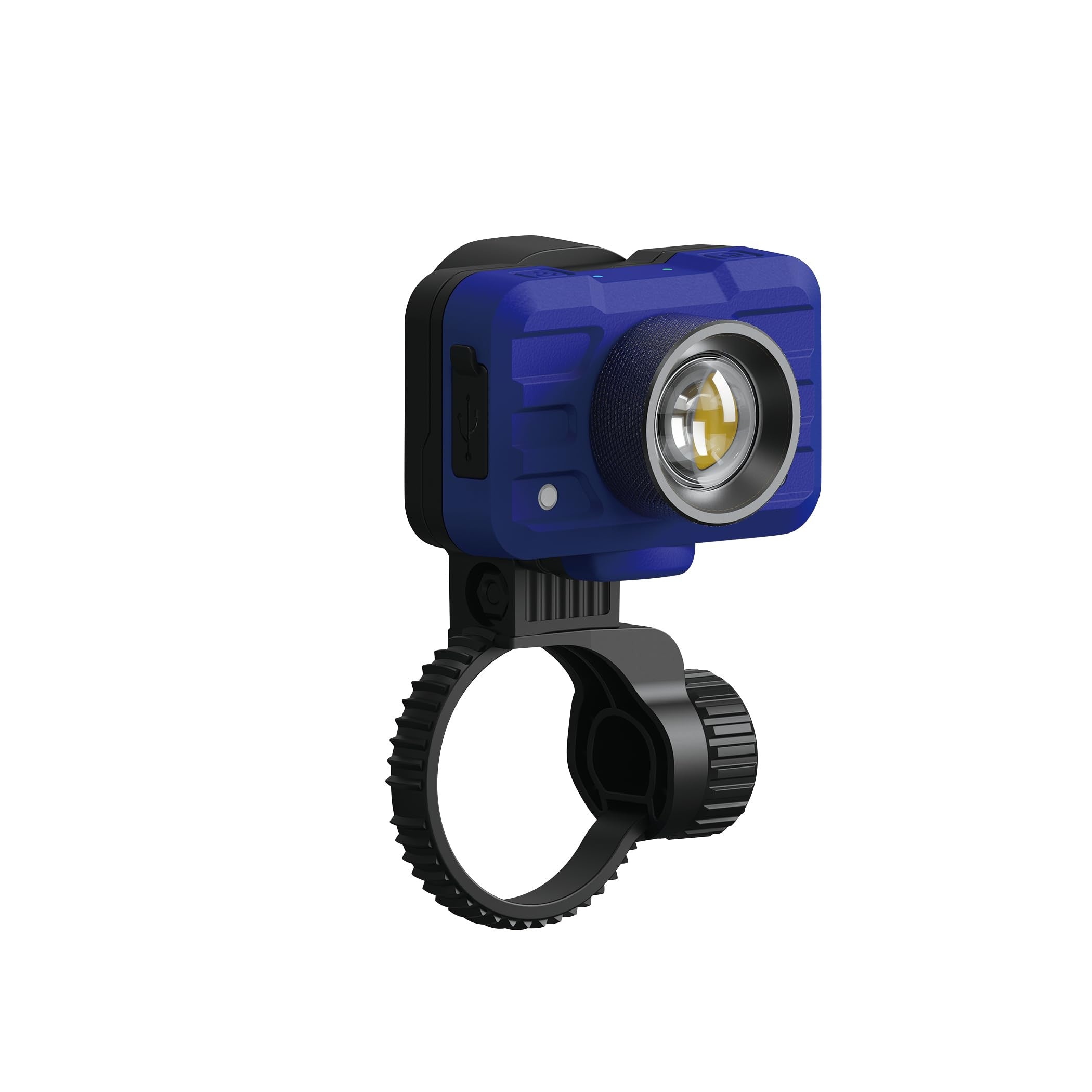 Astro Pneumatic AST-51SL 500 Lumen Spray Gun Color Match Light with adjustable clamp mount, front angle view