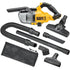 Dewalt DCV501HB ASPIRATEUR À MAIN SEC 20V MAX AVEC 7 ACCESSOIRES (OUTIL NU), 46 CFM, LUMIÈRE LED, FILTRATION HEPA