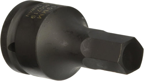 Sunex 450719 3/4-Inch Drive 19-mm Hex Driver Impact Socket