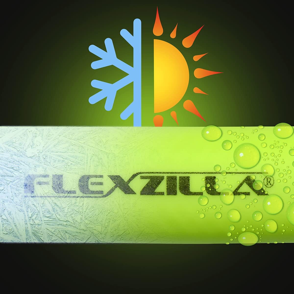 Legacy Manufacturing HFZ1250YW4 Flexzilla Air Hose, 1/2" X 50', 1/2" MNPT Fittings