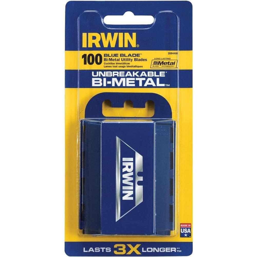 Irwin Tools 2084400 UTILITY KNIFE BI METAL BLADE 100PK