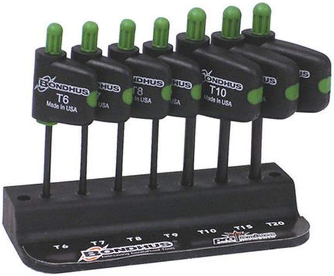 Bondhus 35045 7PC Torx PLUS Flag Tool Set (TP6,7,8,9,10,15,20)