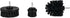 Titan Tools 85163 3pc 1/4" Hex Shank Cleaning Brush Set, 2", 3.5", 4", Max. 1000 RPM