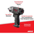 NitroCat 1375-XL 1/2-Inch Mini Composite Air Impact Wrench with Twin Clutch Mechanism