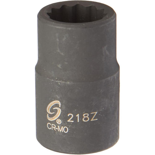 Sunex Tools 218z 1/2" Drive 9/16" 12-Point Impact Socket