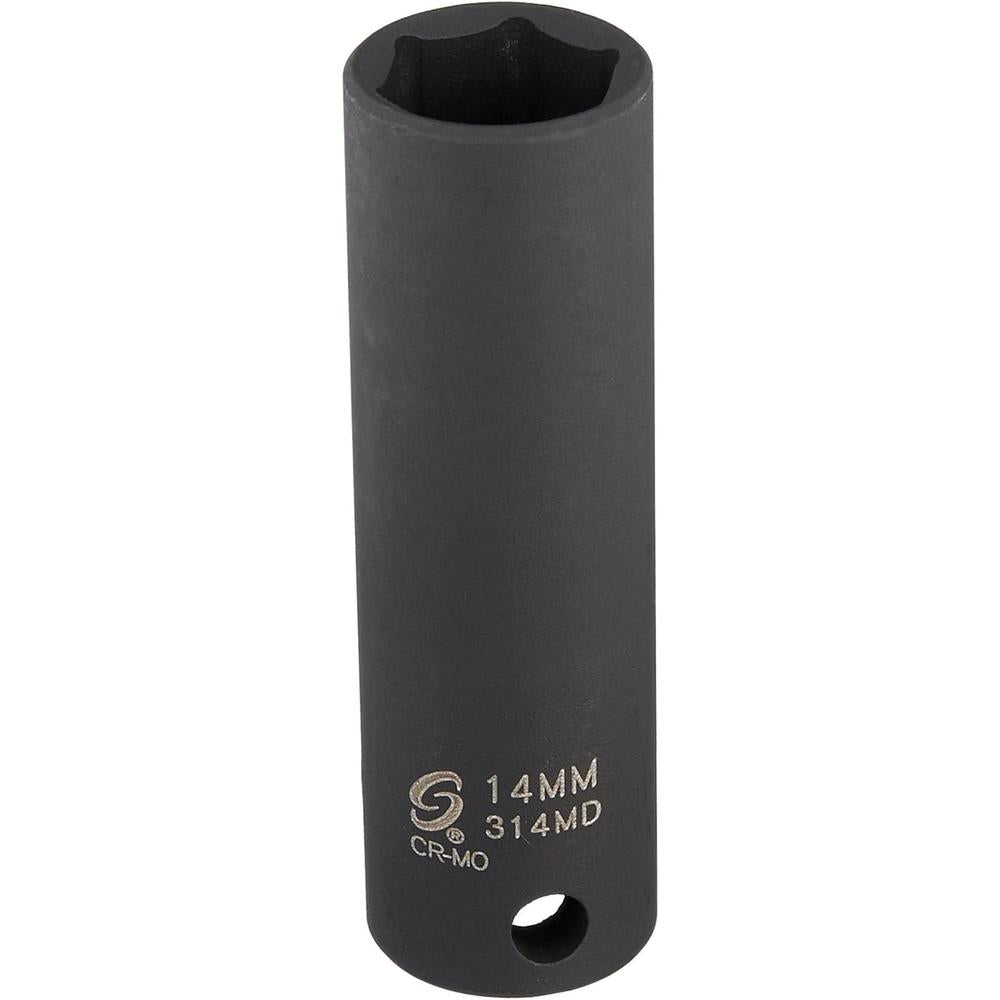 Sunex Tools 314MD 3/8 in. Drive 14-mm Deep Impact Socket