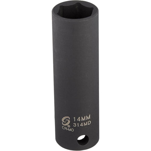 Sunex Tools 314MD 3/8 in. Drive 14-mm Deep Impact Socket