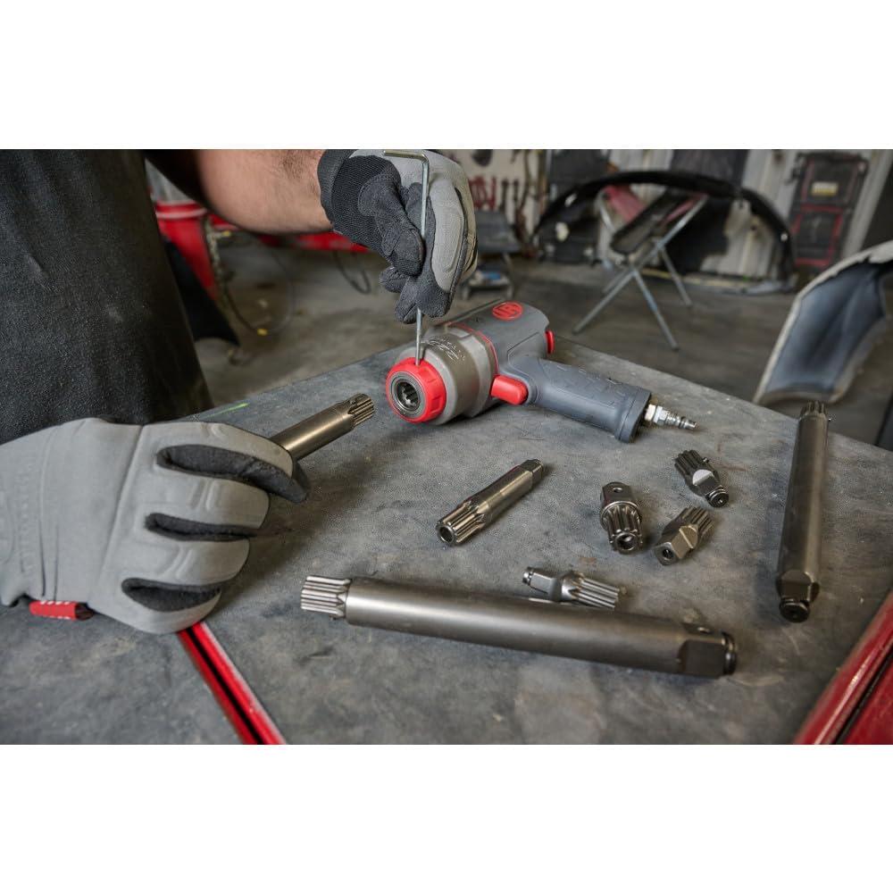Ingersoll Rand 2236QPTiMAX 1/2" Dr. Pin Anvil Quiet Impact Wrench with DXS Drive XChange System, 1500 Ft-Lb, 7500 RPM