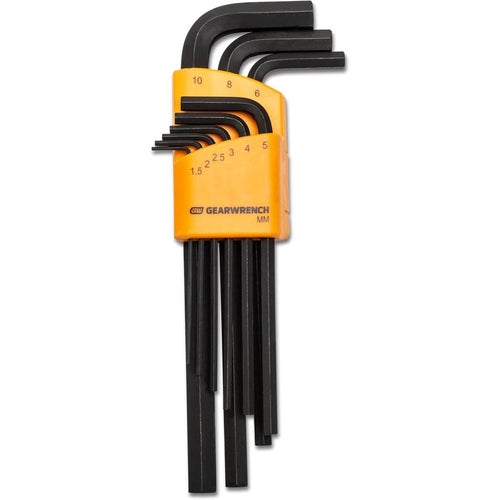 Jeu de 9 clés hexagonales à bras long métriques GearWrench 83519