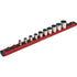 Gain de temps du mécanicien LAS38 3/8" Dr. 1-Row Lock-A-Socket Rail